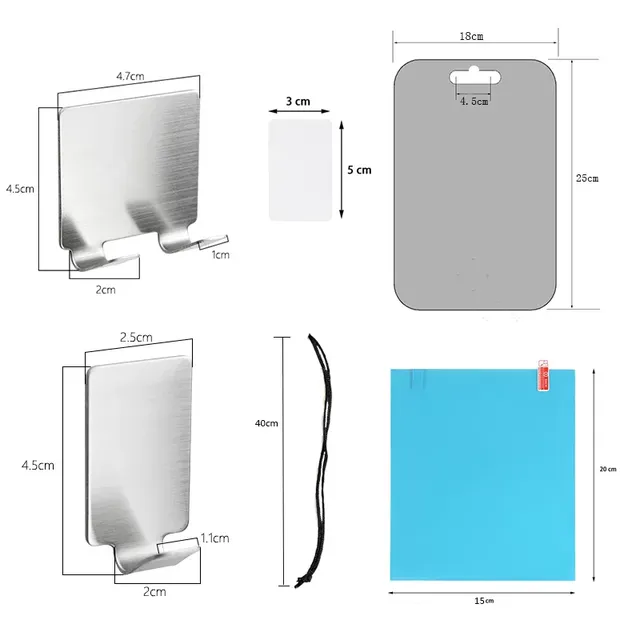 Miroir acrylique 25cm – vue 6