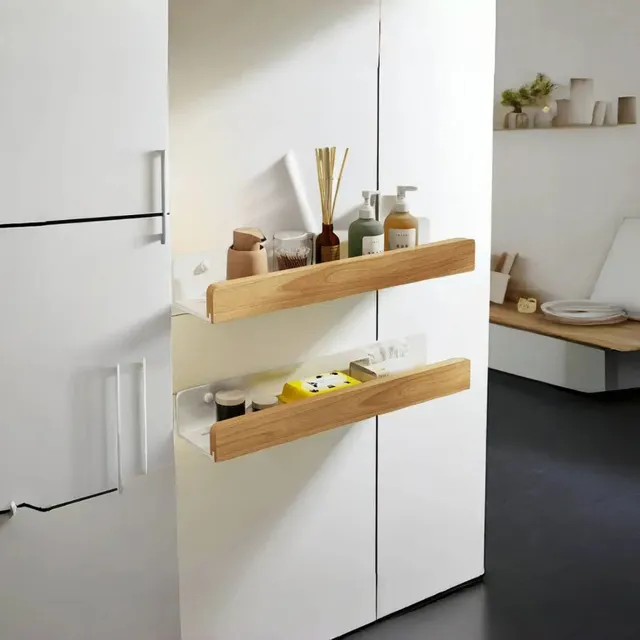 Étagères de cuisine en bois – vue 2