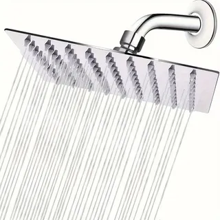 Pommeau de douche de pluie 8 pouces grand pommeau de douche carré à…