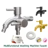 Robinet noir Double utilisation pour Machine à laver – vue 1