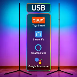 Lampadaire intelligent LED USB RGBIC