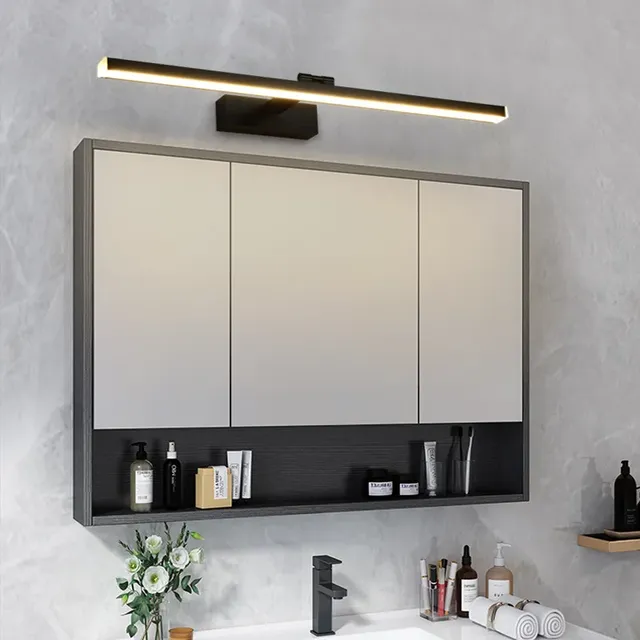 LED moderne acrylique applique blanc noir miroir avant… – vue 3