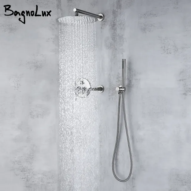 Robinet de douche mural à 3 voies