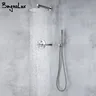 Robinet de douche mural à 3 voies