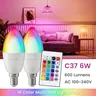 Ampoule LED RGB 16 couleurs E14 – vue 1