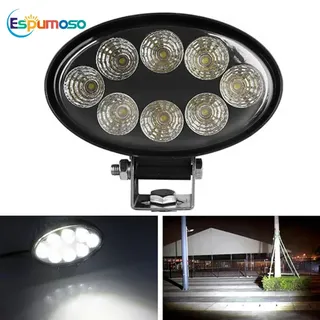 Lampe de travail ovale LED antibrouillard 5 pouces 60W pour camion…