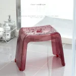 Meubles de maison tabouret de salle de bain ménage en plastique antidérapant douche chaise de bain siège salle de bain toilette petite chaise siège de douche