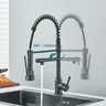 Robinet d'évier de cuisine en acier inoxydable – vue 2