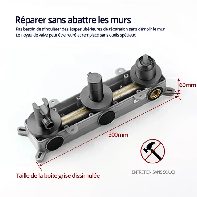 Robinet de douche à main – vue 5