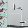 Tête de Pulvérisation en Nickel Brossé pour Robinet d'Eau – vue 4