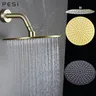 Pommeau de douche mural en acier inoxydable