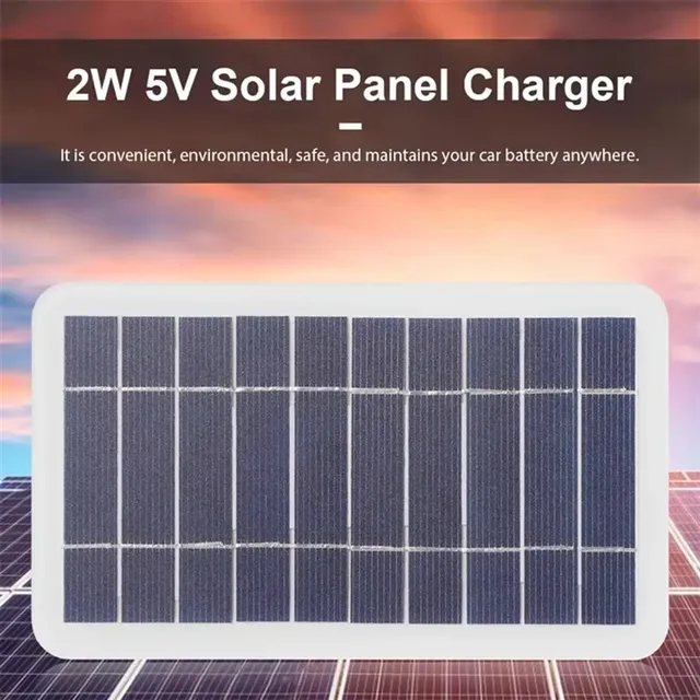 KYCOR-Camping randonnée panneau solaire 5V 2W Type-C… – vue 2