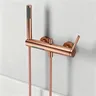 Ensemble de robinets de douche de salle de bains en or… – vue 6