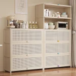 Chambre à coucher moderne armoire poignées organisateur affichage minimaliste salon armoires porte d&rsquo;entrée Mobili Per La Casa meubles de maison