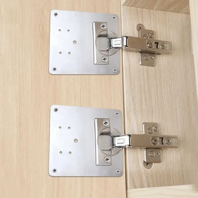 Kits de plaques de réparation de charnière d'armoire – vue 4