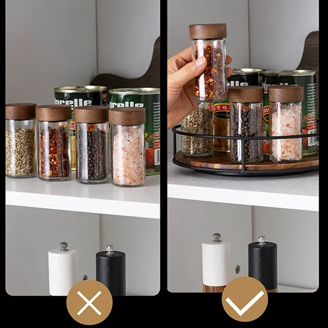 Étagère à épices rotative de cuisine – vue 3