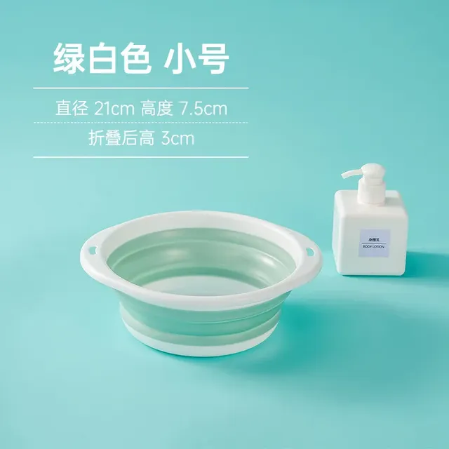 Bassine silicone pliable portable rétractable empilable… – vue 4
