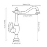 Robinet de cuisine en laiton antique – vue 6