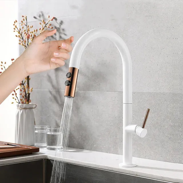 Robinet cuisine intelligent tactile capteur rotatif… – vue 3