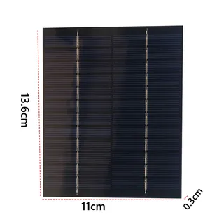Panneau solaire Portable 2W 12V