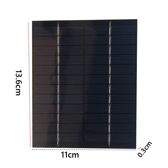 Panneau solaire Portable 2W 12V