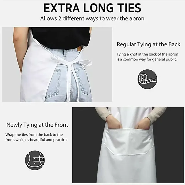 Tabliers de cuisine imperméables pour femmes et hommes – vue 5