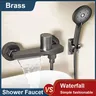 Robinets de lavabo en laiton chromé – vue 3