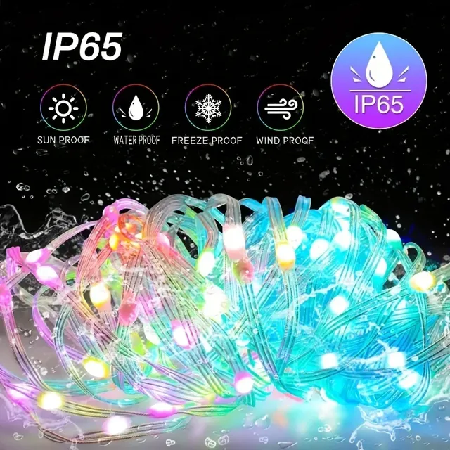 Guirlande lumineuse LED RGB-IC – vue 2