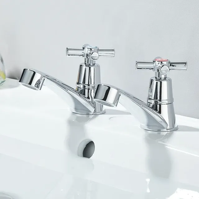 Robinet de salle de bains chromé Premium – vue 3