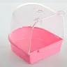 1 baignoire pour oiseaux en acrylique transparent – vue 6