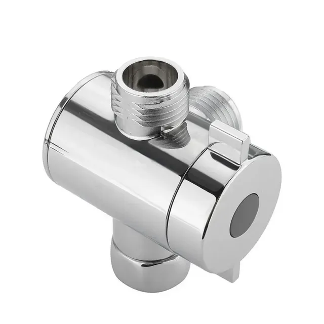 Inverseur trois voies chromé poli compact cylindrique… – vue 4