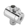 Inverseur trois voies chromé poli compact cylindrique… – vue 4