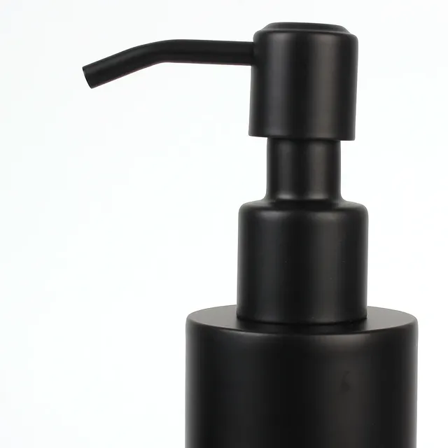 Distributeur savon mural noir mat acier inoxydable 304… – vue 2
