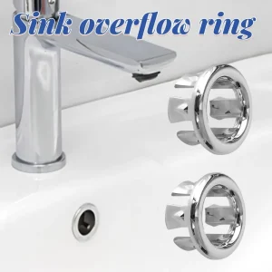 Couvercle d’anneau de débordement d’évier, couvercle de trou d’évier de salle de bains, capuchon de garniture de lavabo, bouchon de vidange d’évier de bain, bouchon de lavabo, accessoires de salle de bains Couvercle d’anneau de débordement d’évier, couvercle de trou d’évier de salle de bains, capuchon de garniture de lavabo, bouchon de vidange d’évier de bain, bouchon de lavabo, accessoires de salle de bains