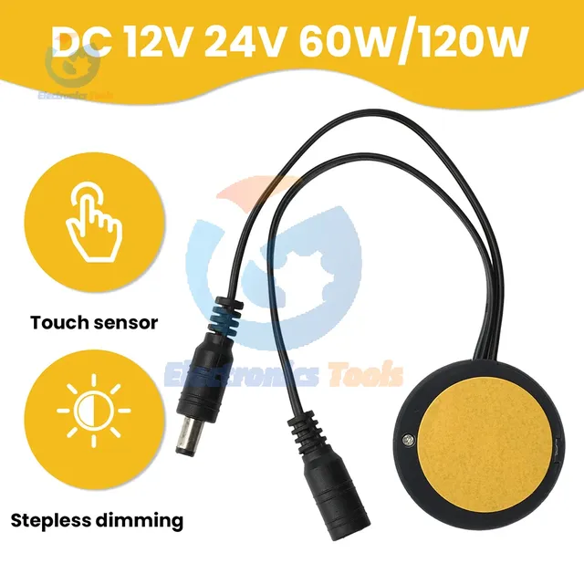 Capteur tactile LED – vue 2