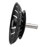 Filtre vidange noir inoxydable acier 78mm évier douche… – vue 2