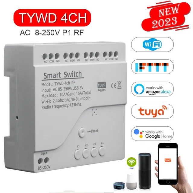 Module intelligent de commutateur sans fil Wifi