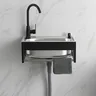 Lavabo de cuisine épais en acier inoxydable 304 – vue 3