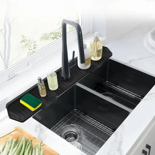 Tapis de robinet de cuisine pliable en Silicone – vue 5