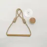 Porte serviettes papier bohème rangement mural décoratif… – vue 2