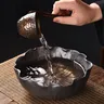 Bassin d'eau en céramique feuille de Lotus de Style… – vue 3