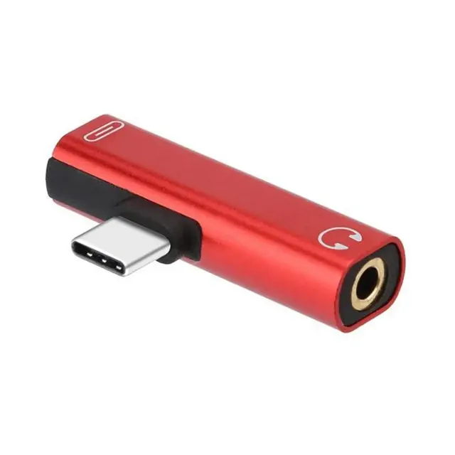Adaptateur d'écouteur 2 en 1 Adaptateur audio de type C… – vue 3