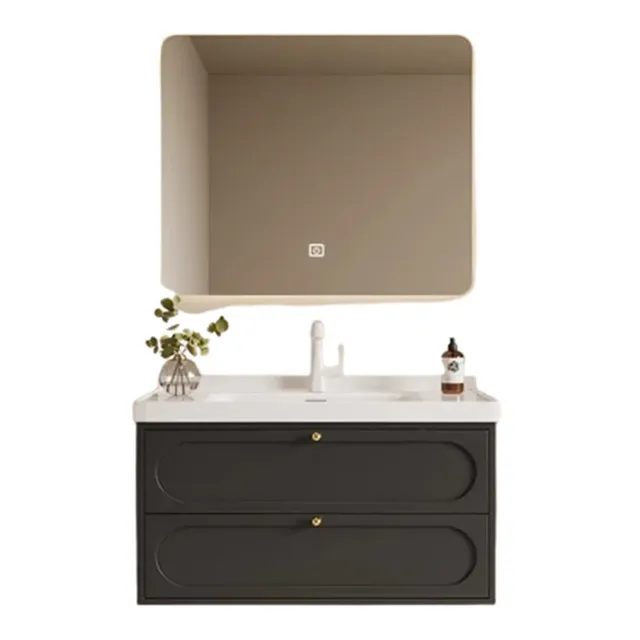 Lumière noire armoire De salle De bain bassin tiroir… – vue 6