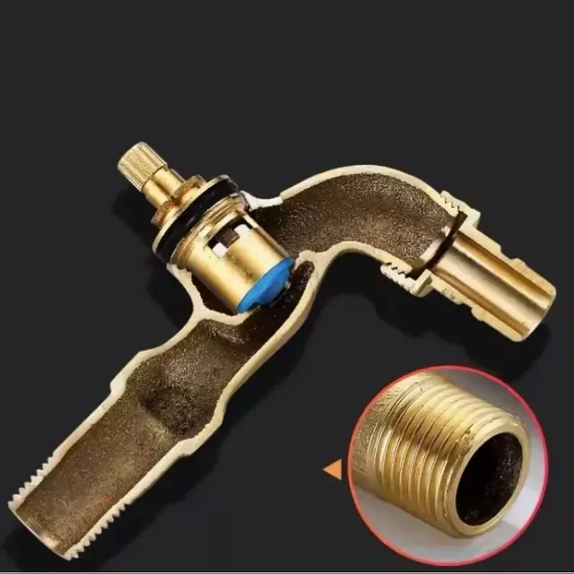 Noyau de valve de robinet en céramique en laiton – vue 6