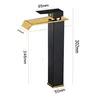 Mitigeur lavabo cascade doré blancmat monocommande… – vue 4