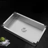 Évier cuisine acier inoxydable 304 brossé encastrable… – vue 4