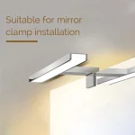 LED miroir lumière salle de bain armoire lumières 6000K maquillage miroir lumière vanité éclairage appliques IP44