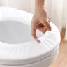 Siège de toilette blanc jetable – vue 3