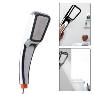 Pommeau de douche haute pression, 300 trous, pommeau de douche réglable, buse de pulvérisation à économie d’eau, accessoires pour la maison Pommeau de douche haute pression, 300 trous, pommeau de douche réglable, buse de pulvérisation à économie d’eau, accessoires pour la maison