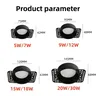 Spot Lumineux LED Circulaire Encastrable avec… – vue 6